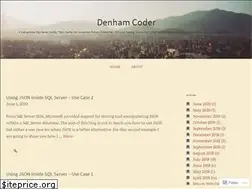 Sites similar to denhamcoder.net