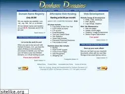 Sites similar to denhamdomains.com