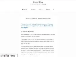 Sites similar to denimblog.com