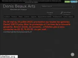 Sites similar to denisbeauxarts.com