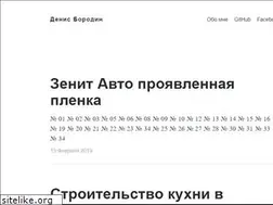 Sites similar to denisborodin.com