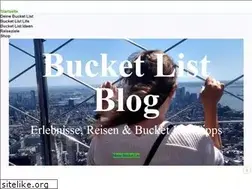 Sites similar to denise-bucketlist.de