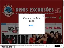 Sites similar to denisexcursoes.com.br