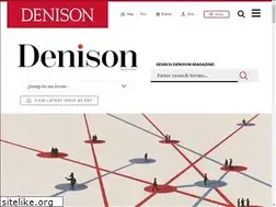 Sites similar to denisonmagazine.com