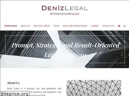 Sites similar to deniz.legal