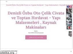 Sites similar to denizli-ozbu-oto-celik.business.site