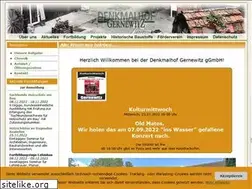 Sites similar to denkmalhofgernewitz.de