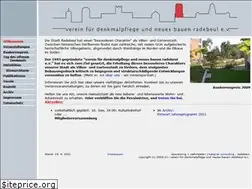 Sites similar to denkmalneuanradebeul.de