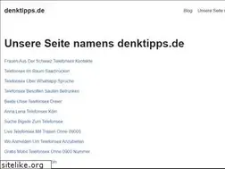Sites similar to denktipps.de