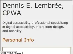 Sites similar to dennislembree.com
