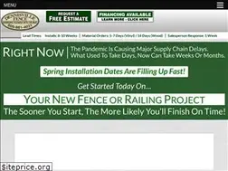 Sites similar to dennisvillefence.com