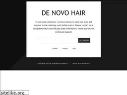 Sites similar to denovohair.com