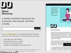 Sites similar to densediscovery.com