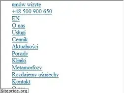 Sites similar to dentacare.pl