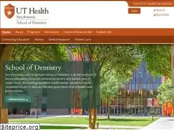Sites similar to dental.uthscsa.edu