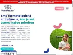 Sites similar to dentalbrothers.sk