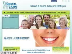 Sites similar to dentalcare-rosa.sk