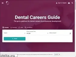 Sites similar to dentalcareersguide.com