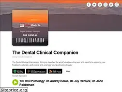 Sites similar to dentalclinicalcompanion.com