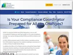 Sites similar to dentalcomplianceinstitute.com