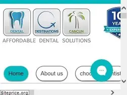 Sites similar to dentaldestinationscancun.com