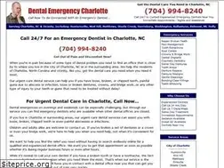 Sites similar to dentalemergencycharlotte.com