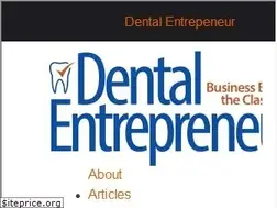 Sites similar to dentalentrepreneur.com