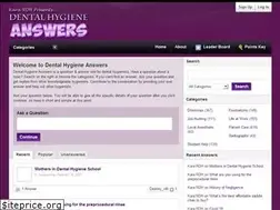 Sites similar to dentalhygieneanswers.com