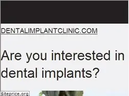 Sites similar to dentalimplantclinic.com
