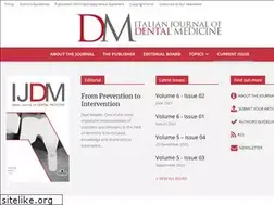 Sites similar to dentalmedjournal.it
