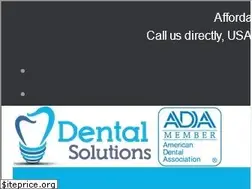 Sites similar to dentalsolutionsalgodones.com