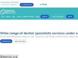 Sites similar to dentalspecialistsmk.com