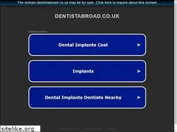 Sites similar to dentistabroad.co.uk