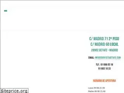 Sites similar to dentistagetafe.com
