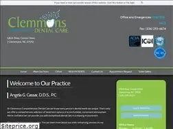 Sites similar to dentistclemmons.com