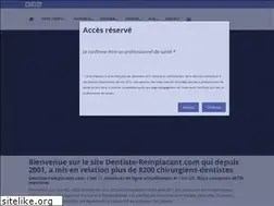Sites similar to dentiste-remplacant.com
