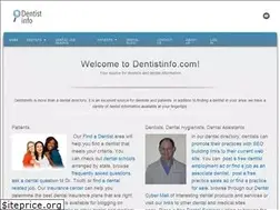 Sites similar to dentistinfo.com