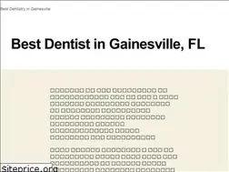 Sites similar to dentistingainesvillefl.com