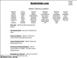 Sites similar to dentistjobs.com