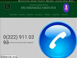 Sites similar to dentistry.cukurova.edu.tr