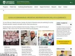 Sites similar to dentistry.ualberta.ca