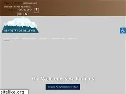 Sites similar to dentistryofbellevue.com