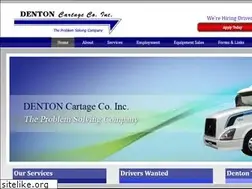 Sites similar to dentoncartage.com