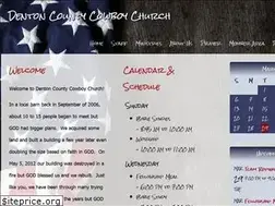 Sites similar to dentoncountycowboychurch.org