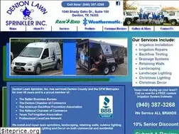 Sites similar to dentonlawnsprinkler.com