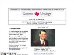 Sites similar to dentonurology.net