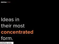 Sites similar to dentsuone.com