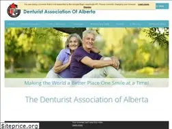 Sites similar to denturistassociationofalberta.com