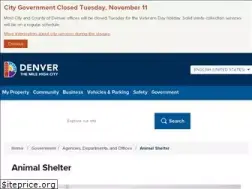 Sites similar to denveranimalshelter.org