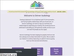 Sites similar to denveraudiology.net